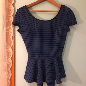 Peplum top